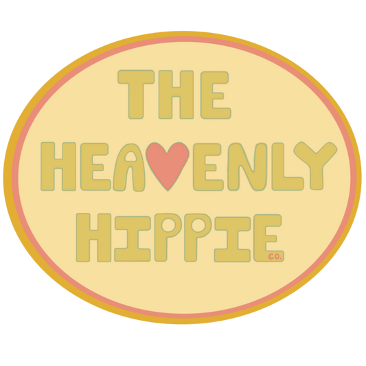 The Heavenly Hippie Logo Sticker