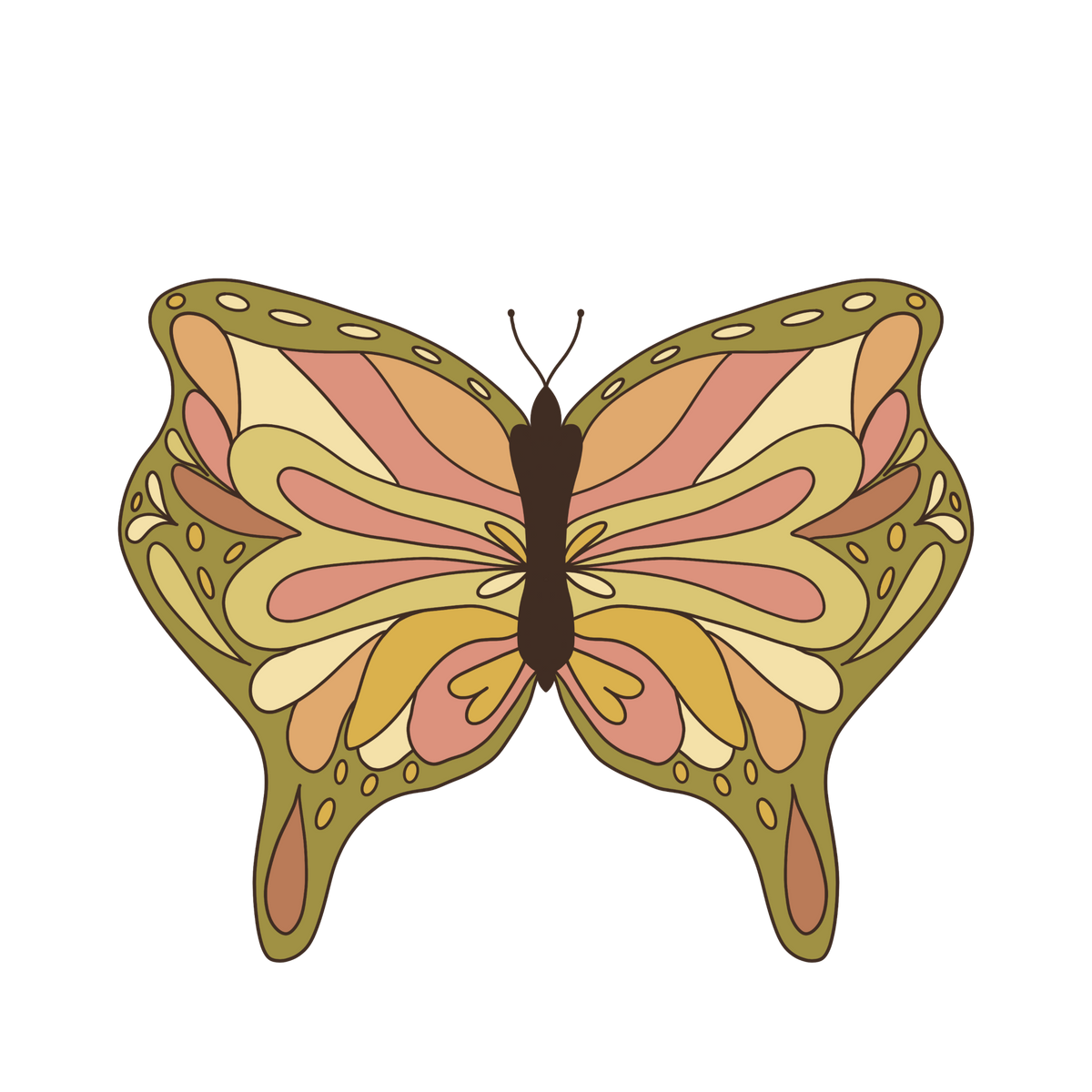 Butterfly Sticker
